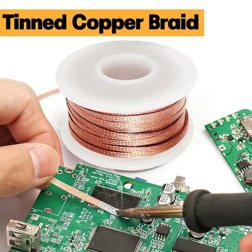 Desoldering braid wick - desoldering,