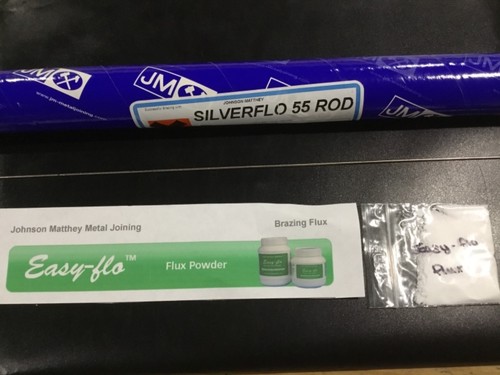 Silver solder kit - solder, silverflo