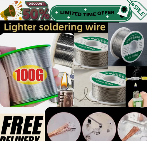 Soldering wire for - soldering,