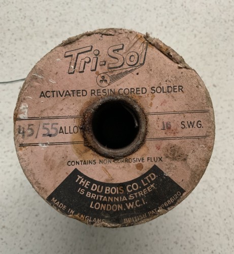 Vintage solder wire - , 1.6mm,