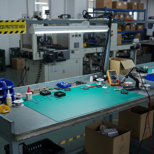 Professional soldering mat 2mm - soldering,
