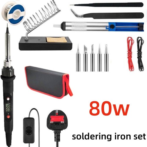 Soldering iron kit 80w - iron,