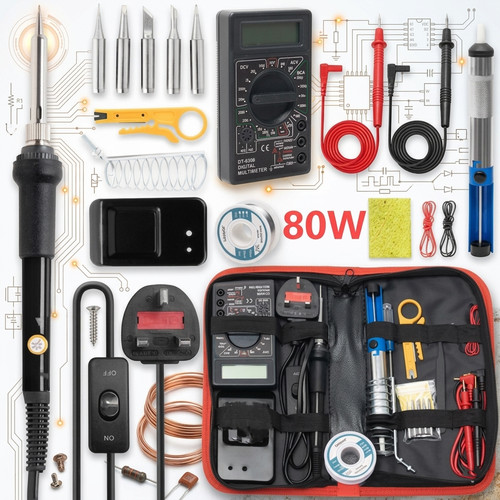 80w soldering iron kit - iron,