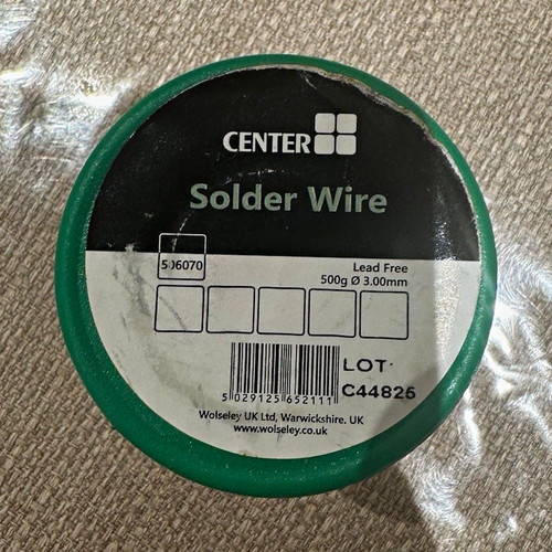Center lead free solder - free, wire